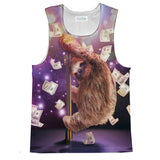 Stripper Sloth Tank Top-kite.ly-| All-Over-Print Everywhere - Designed to Make You Smile