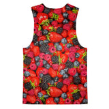 Summer Berries Invasion Loose Tank-kite.ly-| All-Over-Print Everywhere - Designed to Make You Smile