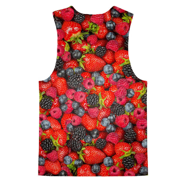 Summer Berries Invasion Loose Tank-kite.ly-| All-Over-Print Everywhere - Designed to Make You Smile