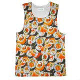 Sushi Invasion Tank Top-kite.ly-| All-Over-Print Everywhere - Designed to Make You Smile