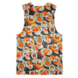 Sushi Invasion Tank Top-kite.ly-| All-Over-Print Everywhere - Designed to Make You Smile