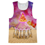The Great Pyramid of Pizza Tank Top-kite.ly-| All-Over-Print Everywhere - Designed to Make You Smile