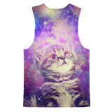 Trippin Kitty Tank Top-kite.ly-| All-Over-Print Everywhere - Designed to Make You Smile