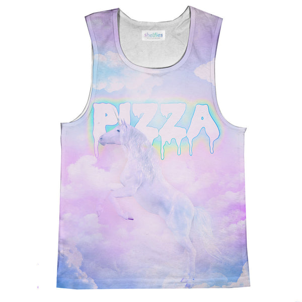 Unicorn Pizza Tank Top-kite.ly-| All-Over-Print Everywhere - Designed to Make You Smile