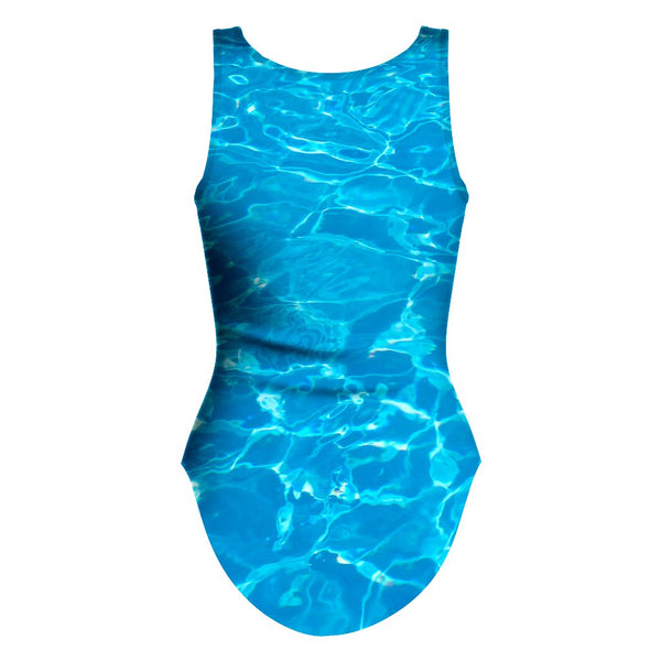 Water One-Piece Swimsuit-teelaunch-| All-Over-Print Everywhere - Designed to Make You Smile