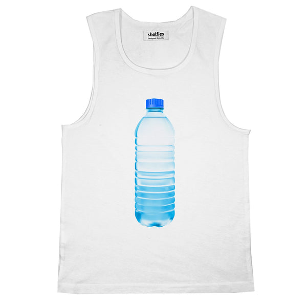 Waterbottle Basic Tank Top-Printify-White-S-| All-Over-Print Everywhere - Designed to Make You Smile