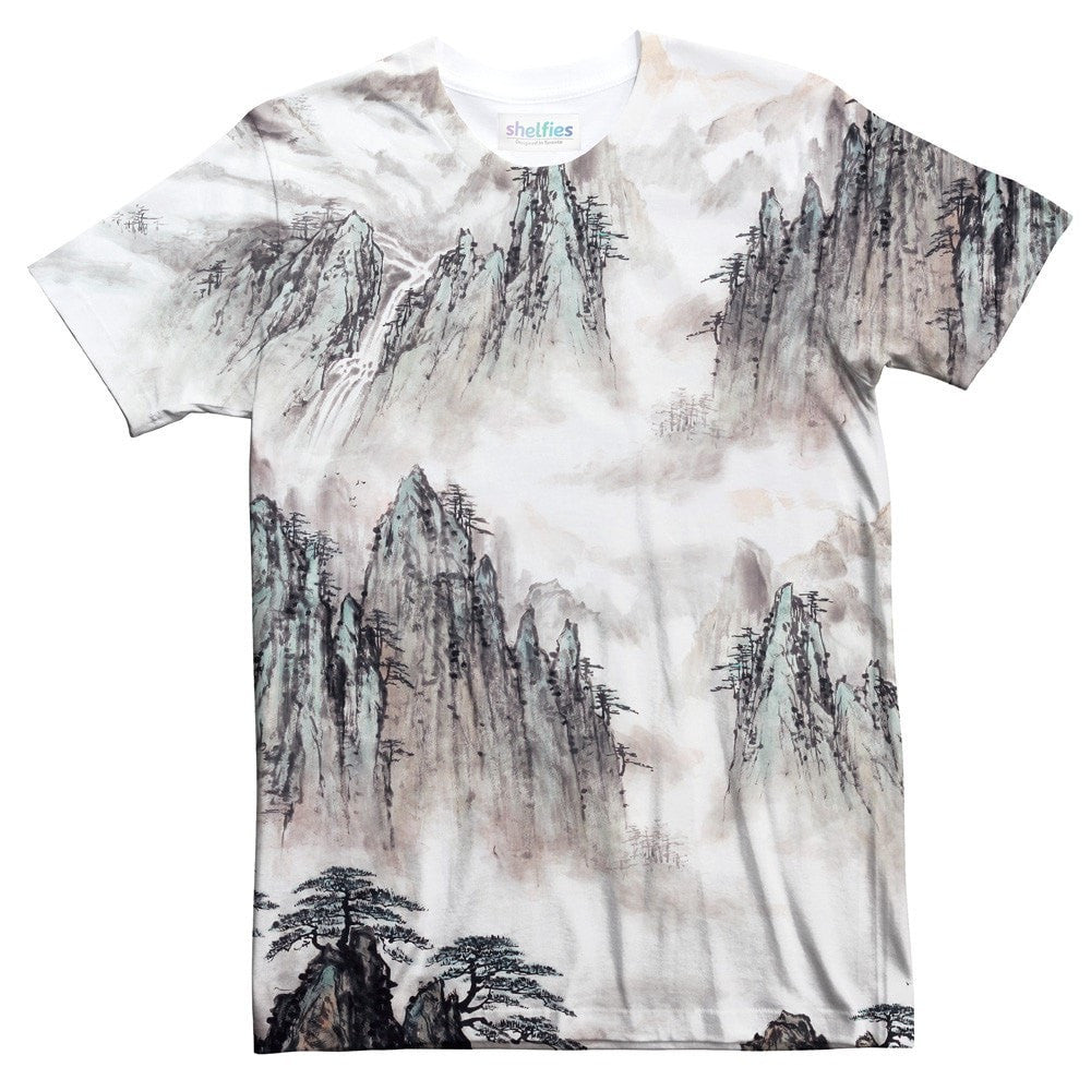 Watercolour Mountains T-Shirt