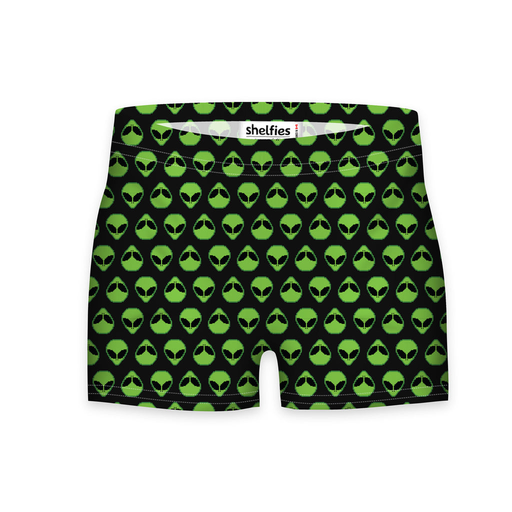 Alienz Workout Shorts-Shelfies-| All-Over-Print Everywhere - Designed to Make You Smile