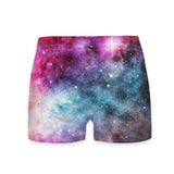 Galaxy Love Workout Shorts-Shelfies-| All-Over-Print Everywhere - Designed to Make You Smile