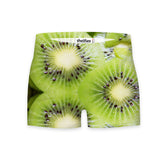 Kiwi Invasion Workout Shorts-Shelfies-| All-Over-Print Everywhere - Designed to Make You Smile