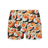 Sushi Invasion Workout Shorts-Shelfies-| All-Over-Print Everywhere - Designed to Make You Smile