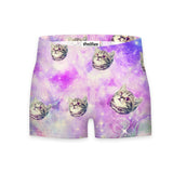 Trippin' Kitty Kat Workout Shorts-Shelfies-| All-Over-Print Everywhere - Designed to Make You Smile