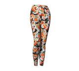 Sushi Invasion Yoga Pants-Shelfies-| All-Over-Print Everywhere - Designed to Make You Smile