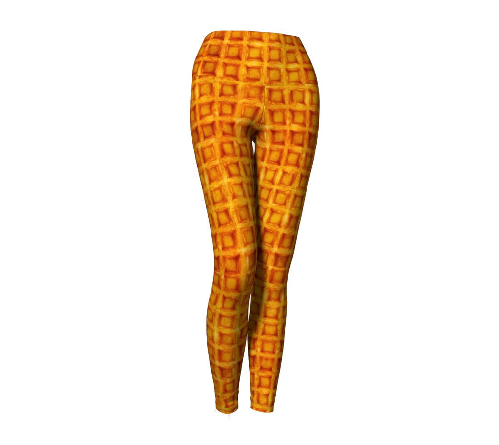 Waffle Invasion Yoga Pants