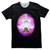 Yogi Dog Basic T-Shirt-Printify-Black-S-| All-Over-Print Everywhere - Designed to Make You Smile