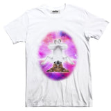 Yogi Dog Basic T-Shirt-Printify-White-S-| All-Over-Print Everywhere - Designed to Make You Smile