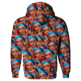 Your Face Custom Hoodie-Shelfies-| All-Over-Print Everywhere - Designed to Make You Smile