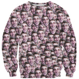 Your Face Custom Sweater-Shelfies-| All-Over-Print Everywhere - Designed to Make You Smile