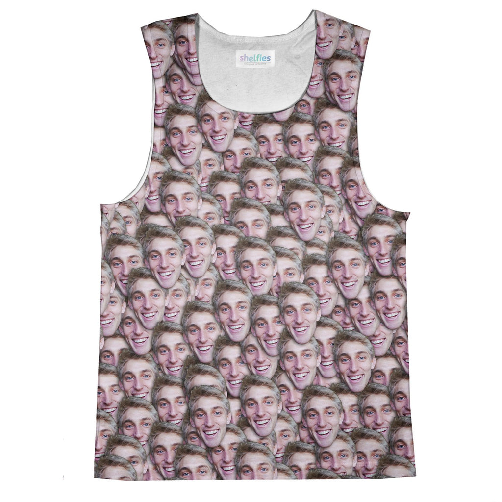 Your Face Custom Tank Top-Shelfies-| All-Over-Print Everywhere - Designed to Make You Smile