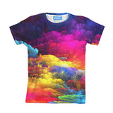 Abstract Colors Youth T-Shirt-kite.ly-| All-Over-Print Everywhere - Designed to Make You Smile