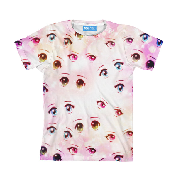 Anime Eyes Youth T-Shirt-kite.ly-| All-Over-Print Everywhere - Designed to Make You Smile