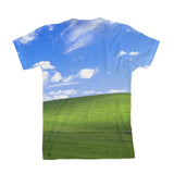 Bliss Screensaver Youth T-Shirt-kite.ly-| All-Over-Print Everywhere - Designed to Make You Smile
