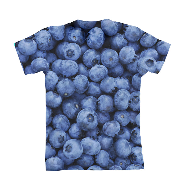 Blueberry Invasion Youth T-Shirt-kite.ly-| All-Over-Print Everywhere - Designed to Make You Smile