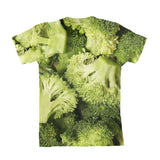 Broccoli Invasion Youth T-Shirt-kite.ly-| All-Over-Print Everywhere - Designed to Make You Smile