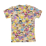 Emoji Invasion Youth T-Shirt-kite.ly-| All-Over-Print Everywhere - Designed to Make You Smile