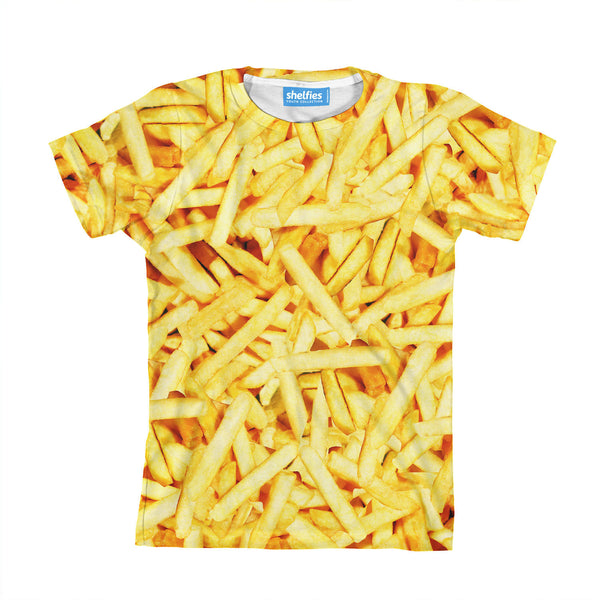 French Fries Invasion Youth T-Shirt-kite.ly-| All-Over-Print Everywhere - Designed to Make You Smile