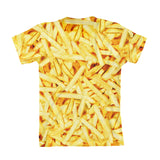 French Fries Invasion Youth T-Shirt-kite.ly-| All-Over-Print Everywhere - Designed to Make You Smile