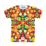 Fruit Explosion Youth T-Shirt-kite.ly-| All-Over-Print Everywhere - Designed to Make You Smile