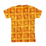 Waffle Invasion Youth T-Shirt-kite.ly-| All-Over-Print Everywhere - Designed to Make You Smile