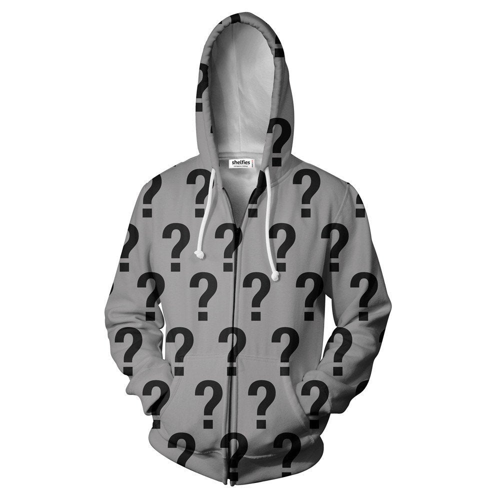 Print On Demand All-Over Print Zip-Up Hoodies with Automated